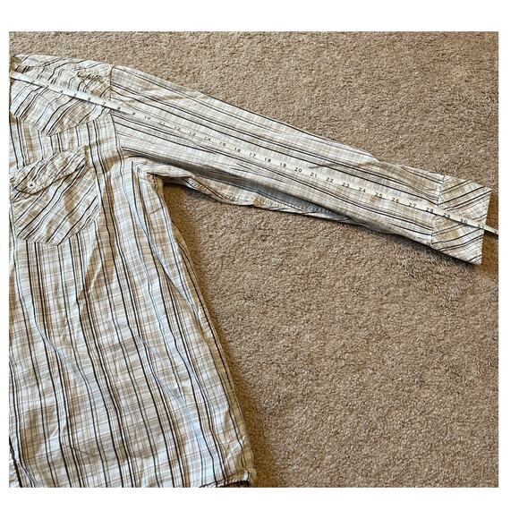 QuikSilver Mens Button Up Long Sleeve Polo, 100% Cotton, Style#F109196, Size XL - Picture 11 of 13